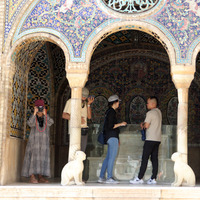 IRAN-TEHRAN-WORLD HERITAGE-GOLESTAN PALACE-DAMAGE