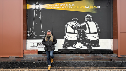 Mural in support of Lighthouse Charity unveiled