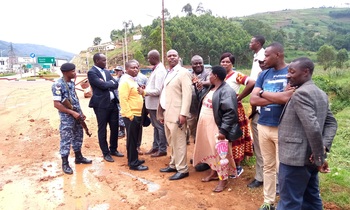 Kabale district leaders meeting at the border point as they prepare to host friday s meeting photo by job namanya 350x210