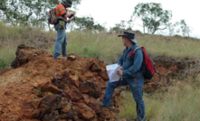 Cannindah staff in the field, Qld