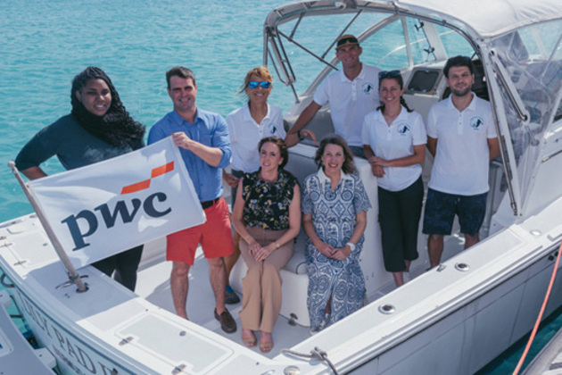 PwC Bermuda Supports Living Reefs Foundation