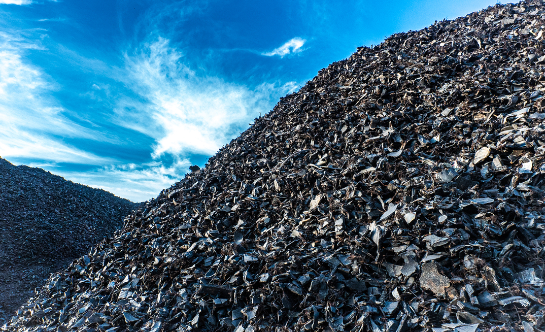 Pneus usados pela para substituir fósseis