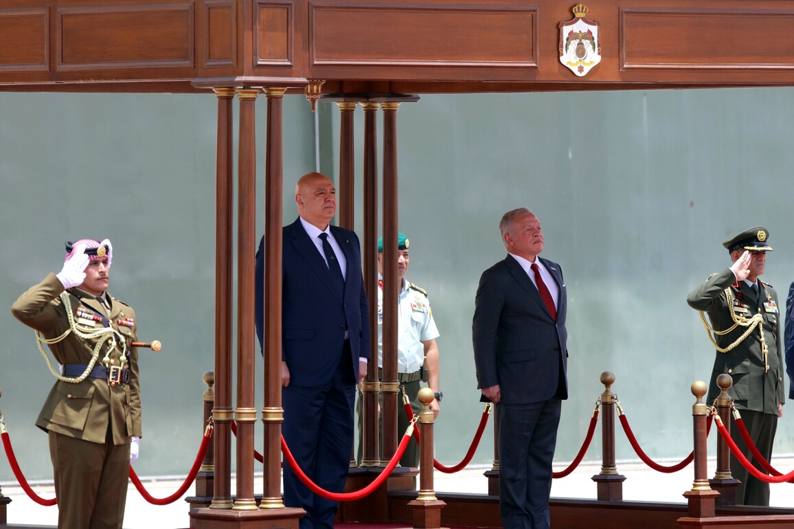 JORDAN-AMMAN-LEBANESE PRESIDENT-VISIT