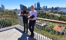  David Wirrpanda and Matt Shackleton signing the agreement in Perth