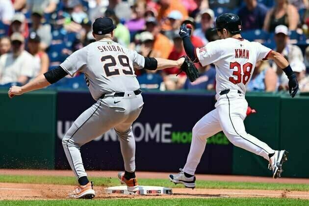 Tigers open it up in extras to hand Guardians tenth straight loss