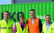 Gekko general manager BiogasTechnology Group Tony Stone, managing director Elizabeth Lewis-Gray, Minister for Industry and Employment Wade Noonan and Gekko group manager innovation, collaboration and research Richard Goldberg. 