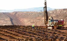 A rig from Ausdrill's Pilbara operations.