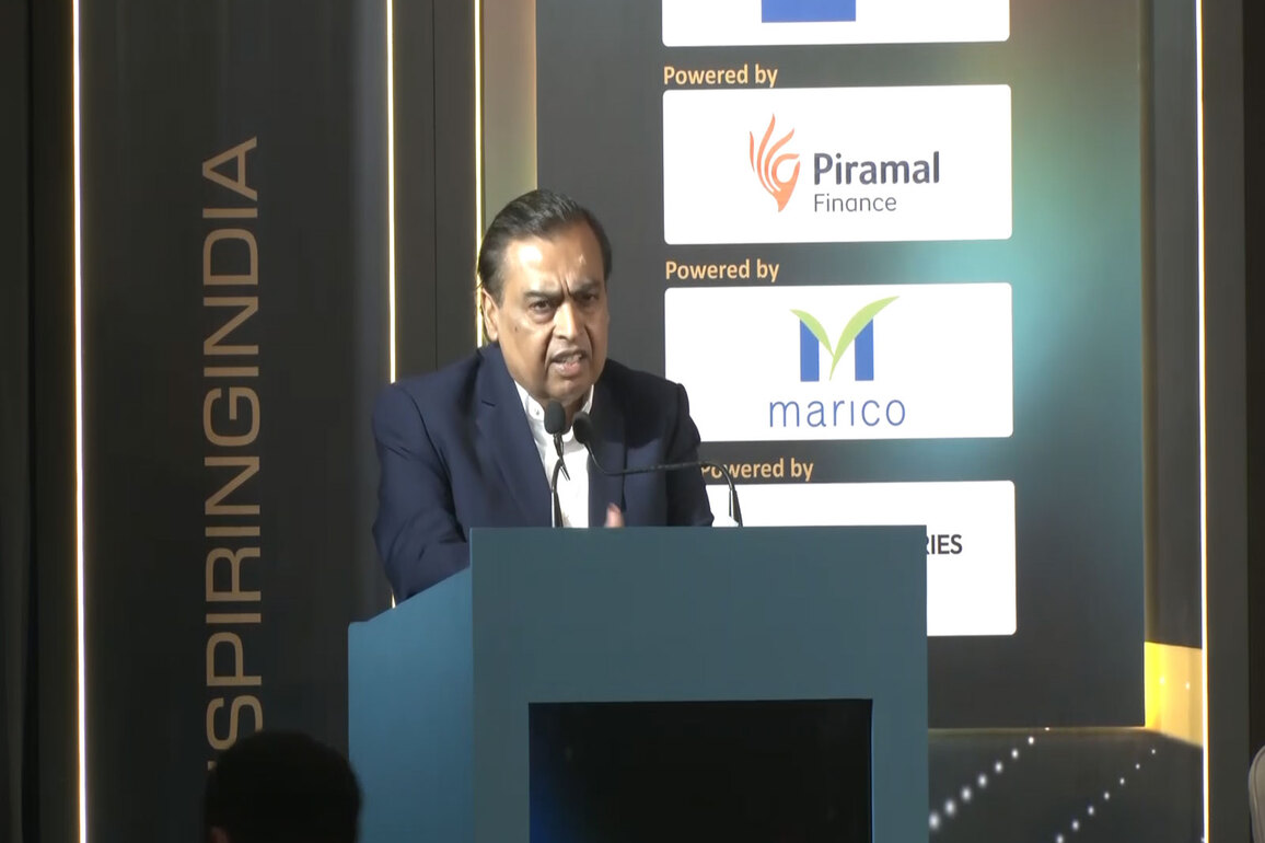 India must become world leader in AI, can present new model of development that combines intelligence with empathy: Mukesh Ambani