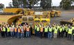  Caterpillar demonstrated its first battery electric prototype underground mining truck for Newmont at its proving ground in Tasmania, Australia