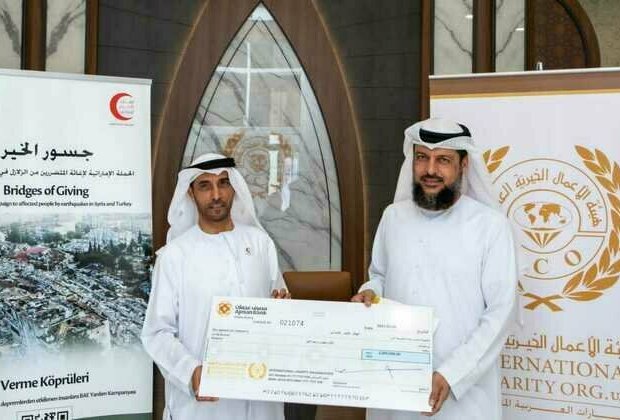 Ajman's International Charity Organisation donates AED2 million to 'Bridges of Goodness' campaign