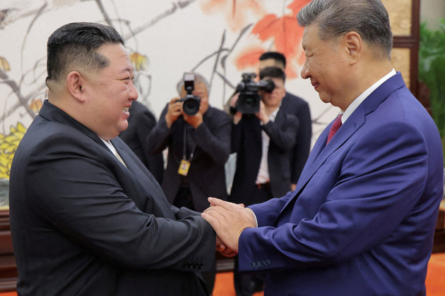 China's President Xi arrives in North Korea on first official visit in 7 years