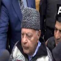 "Kashmir was and will always be a part of India": Farooq Abdullah after meeting tourists in Pahalgam