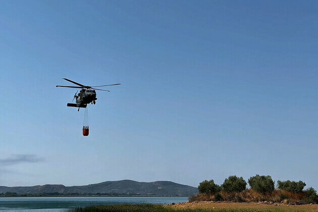 UAE Rescue Team continues to effectively contain wildfires in Albania