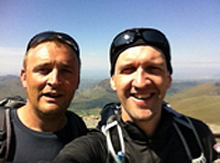 LBS endurance champ climbs Three Peaks to aid cousin
