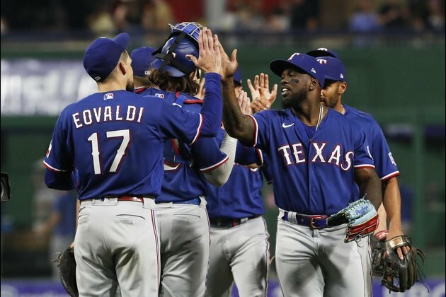 Rangers look to keep feasting on road, visit Pirates