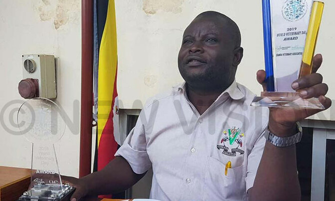 Uganda wins global veterinary award Uganda wins global veterinary award