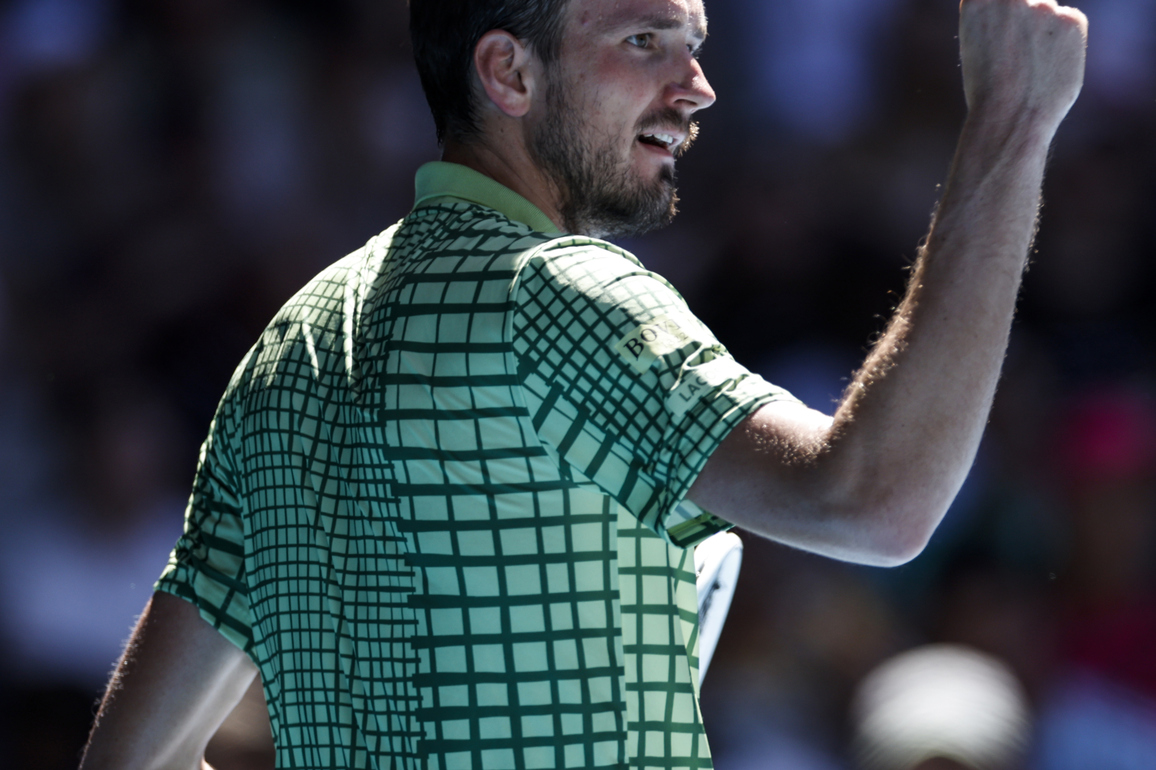 (SP)AUSTRALIA-MELBOURNE-TENNIS-AUSTRALIAN OPEN-MEN'S SINGLES-DAY 4