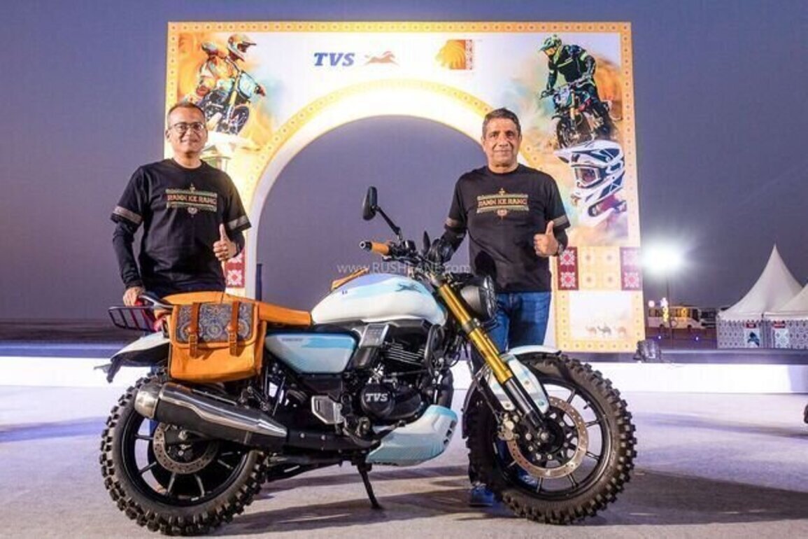 TVS Apache, Ronin ROK Edition Unveiled At 2026 Rann Utsav
