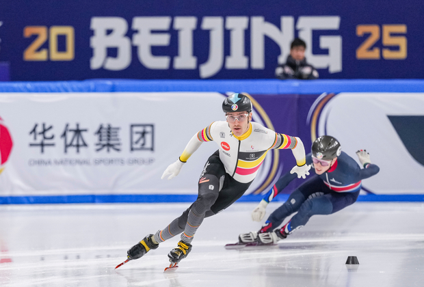 (SP)CHINA-BEIJING-SHORT TRACK SPEED SKATING-WORLD CHAMPIONSHIPS-MEN'S 1000M REP.SEMIFINAL(CN)