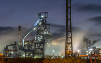 Tata Steel steelworks in Port Talbot, Wales