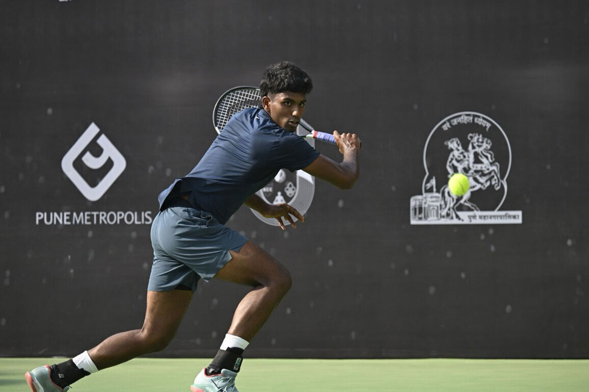 Manas Dhamne's dream run ends at MahaOpen ATP Challenger 75