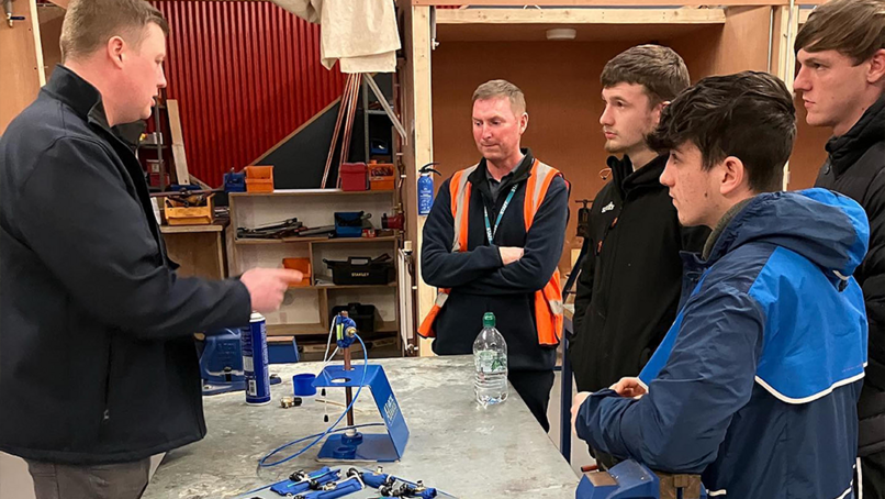Arctic Hayes champions students with college and training partnerships 