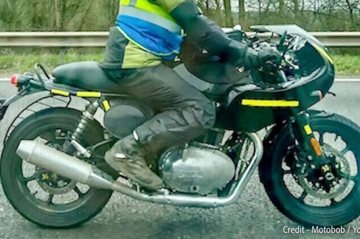 2026 Royal Enfield 750 Cafe Racer Spied  New Details