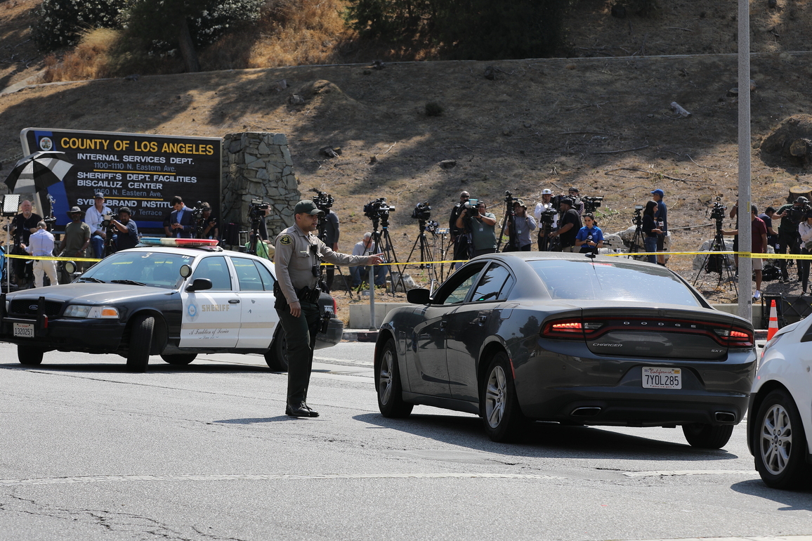 U.S.-LOS ANGELES-POLICE TRAINING FACILITY-EXPLOSION