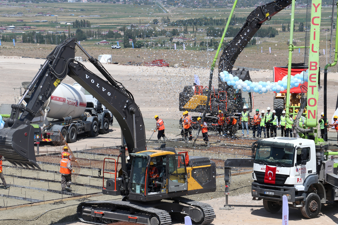 TRKIYE-IGDIR-RAILWAY-GROUNDBREAKING