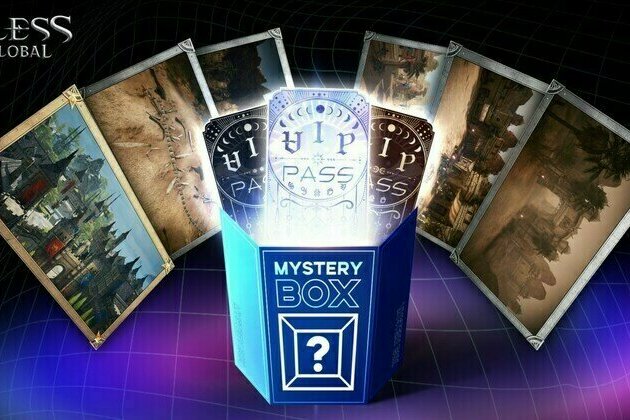 AAA GameFi MMORPG Bless Global's very first batch of Mystery Box, Whispering Barren soon will be on sale!