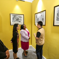 TANZANIA-DAR ES SALAAM-PHOTO EXHIBITION-WORLD ANTI-FASCIST WAR-80TH ANNIVERSARY
