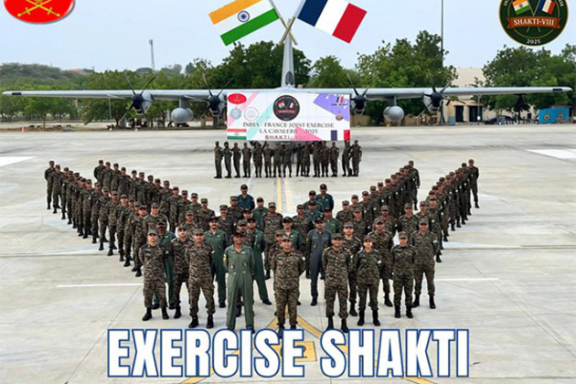 Army contingent departs for France to take part in joint exercise 'Shakti 2025'