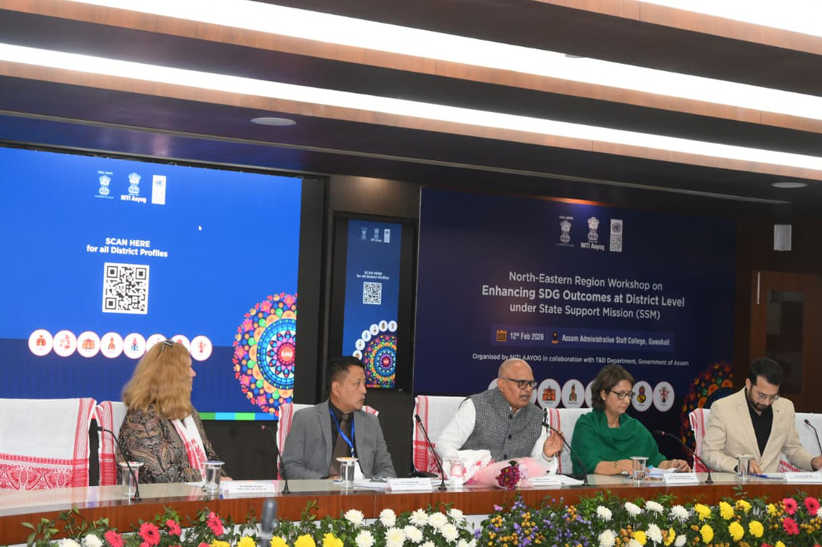 North-Eastern Region workshop on enhancing SDG outcomes at district level organised by NITI Aayog held at Guwahati