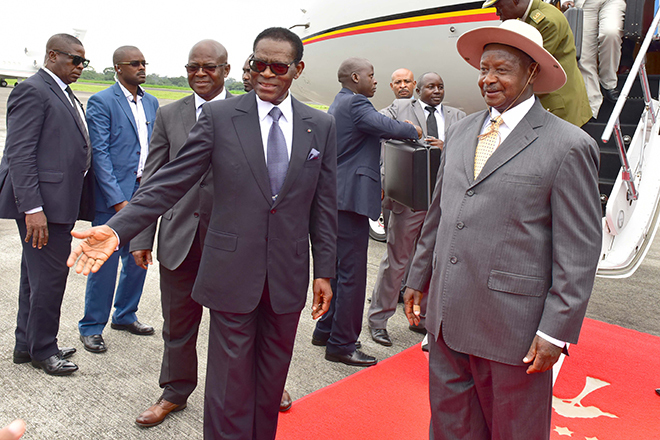 Museveni honoured in Equatorial Guinea - New Vision Official