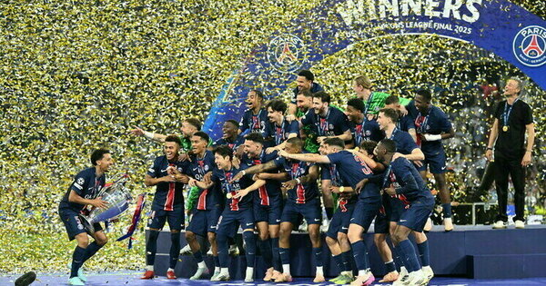 Football fans riot after PSG victory