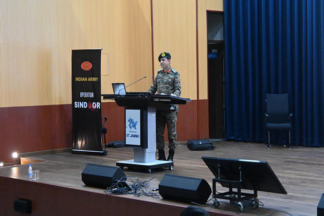Indian Army briefs IIT Jammu students on Operation Sindoor to raise awareness on counter-terrorism, national security