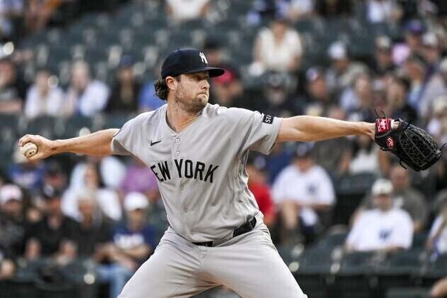 Yankees turn to Gerrit Cole as they seek to take series from Cubs
