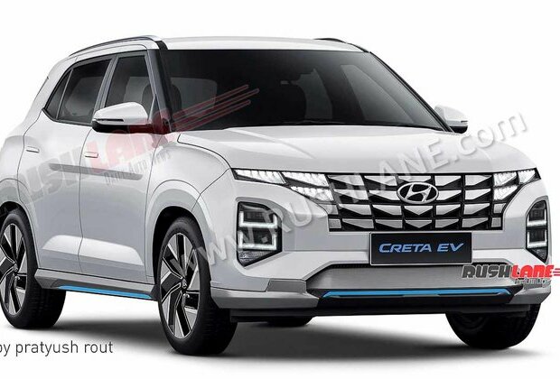 Creta EV Render - Tucson-Inspired Parametric, Progressive Design