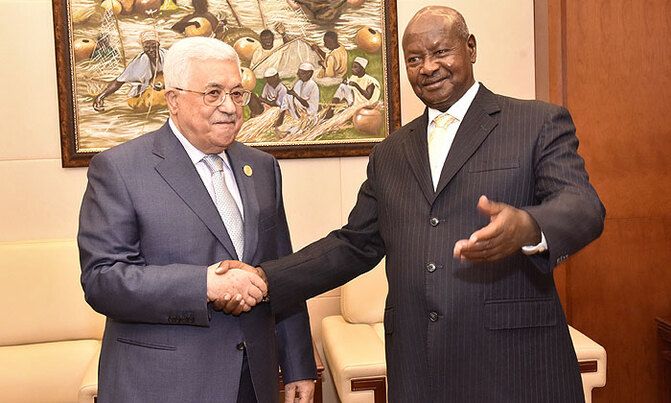 Museveni, Palestine leader Abbas hold talks Museveni, Palestine leader Abbas hold talks