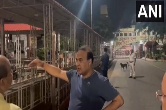 Assam CM Himanta Biswa Sarma conducts late-night inspection in Guwahati