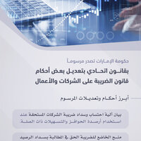 Federal Decree-Law issued amending Taxation of Corporation and Businesses Law