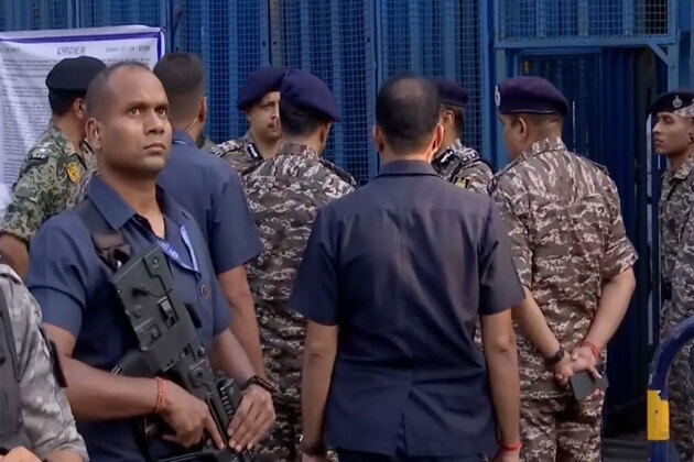 CRPF inspects strong room at Netaji Indoor Stadium after allegations of irregularities ahead of counting