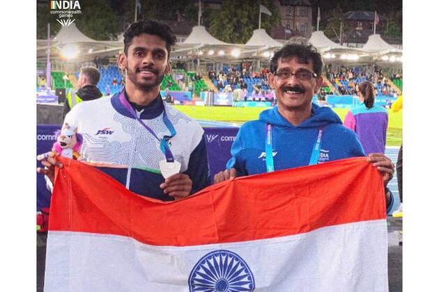 'Proud moment for Indian Athletics!': Mansukh Mandaviya congratulates Sreeshankar on CWG 2026 silver