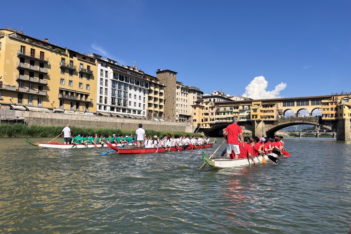 ITALY-FLORENCE-DRAGON BOAT FESTIVAL