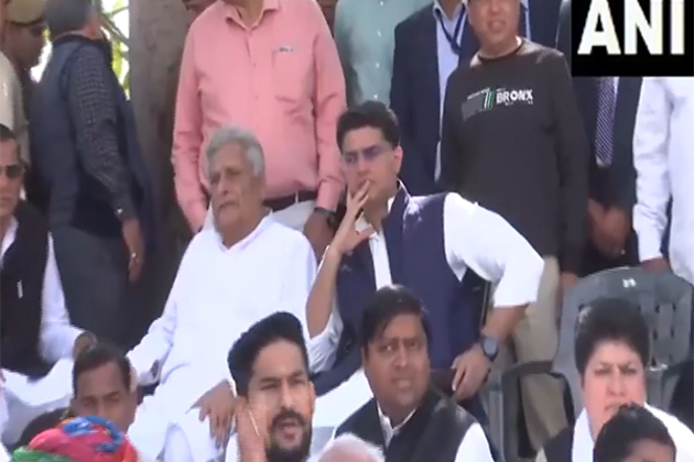 Congress continue protests in Rajasthan Assembly over suspension of 6 MLAs