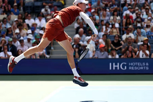 World No. 1 Sinner continues title defence with dominant win over Popyrin