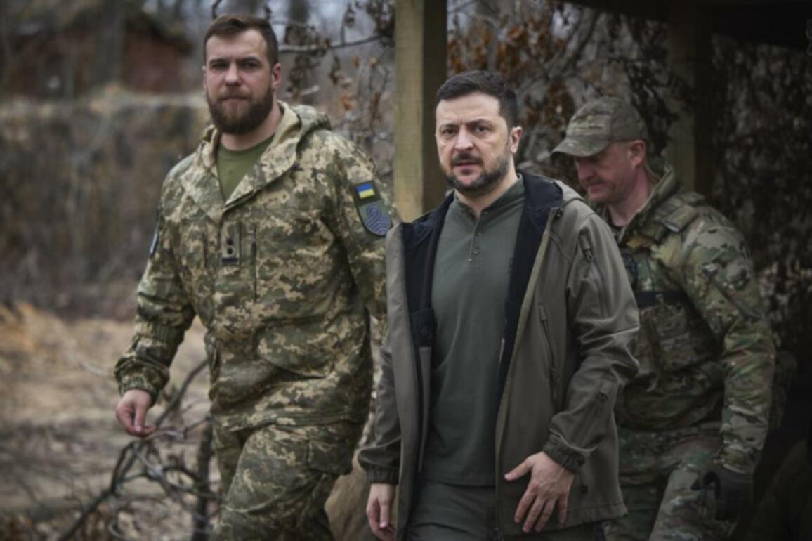 Zelenskiy visits troops defending front-line city