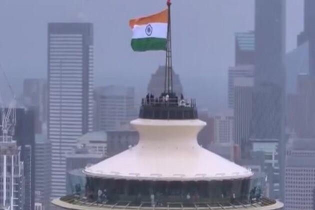 Indian flag raised atop Seattle Space Needle to mark 79th Independence Day celebrations
