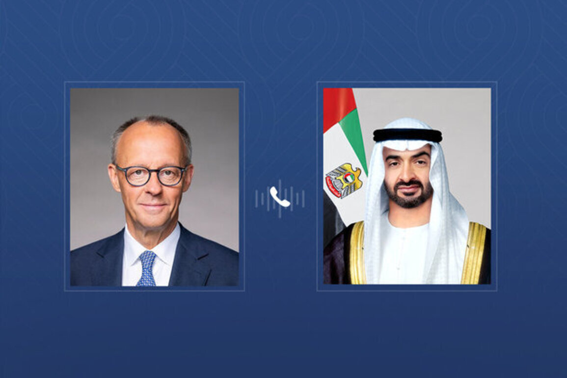 UAE President and German Chancellor discuss regional developments and implications of military escalation