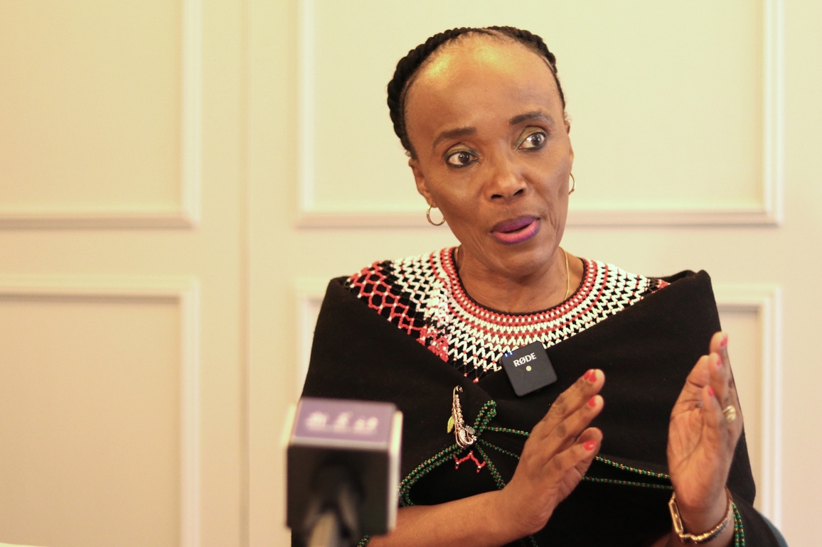 SOUTH AFRICA-JOHANNESBURG-MINISTER-XINHUA-INTERVIEW